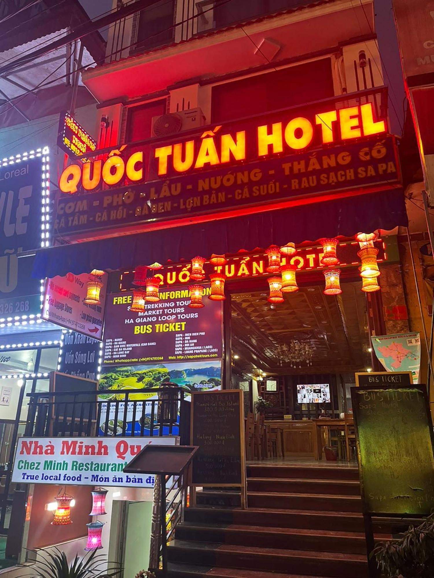 Quoc Tuan Hotel Sapa Экстерьер фото